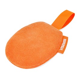 VISEMAN Bowling Grip Bag, Microfiber Bowling Grip Sack, Bowling Powder Bag for Drying Hands, Ellipse-Orange, VM45_4