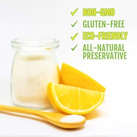 Roots Circle All-Natural Citric Acid 10 Pound (Pack of 1) | Kosher for Passover | Food-Grade Flavor Enhancer, Household Cleaner & Preservative | for Skincare, Cooking, Baking, Bath Bombs