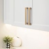 FURNIWARE Pack of 10 Drawer Pulls Champagne Bronze 96mm(3.75 Inch)