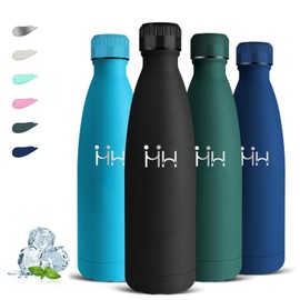Grsta Stainless Steel Water Bottle, Water Bottle, 0 75 Litres, BPA-Free, Sports Water Bottle, Cold 24 Hours & 12 Hours Warm, Leak-Proof, Insulated Flask, Double-Walled, for Hiking, Camping, Fitness