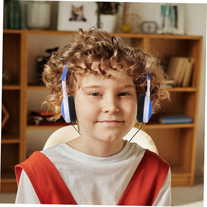 SEWACC 1pc Foldable Boy Girl Headset Stereo Music Headphones for
