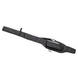 Magic Products (Black, 140-180), 2 Sizes in One, Easy to Move Around Both Shoulders, Soft Fishing Rod Case with Gusset