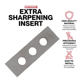 Replacement Blade for Knife Sharpener - High-Performance Carbide Blade for Kitchen Knives, Pocket Knives, Scissors, Tools, EDC Gadgets, Hunting & Fishing - Durable, Easy to Install, Made in USA