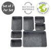 WENKO Drawer Organiser Felt, 7-Piece Storage Aid for Drawers Made