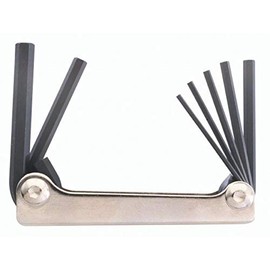 【国内正規品】BONDHUS(ボンダス) 六角レンチ メタル・ナイフ型ツール 黒染め加工 7本組 (1.5、2、2.5、3、4、5、6mm) MHF7MS No.14592