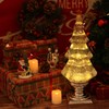 Eldnacele Musical Light-up Glitter Christmas Tree, Christmas Tree Shaped Singing