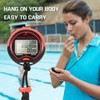 Professional Digital Stopwatch Timer Waterproof Digital Handheld LCD Timer Chronograph