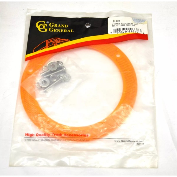 Grand General (GG) Reflector Ring for 4" Round Light Amber