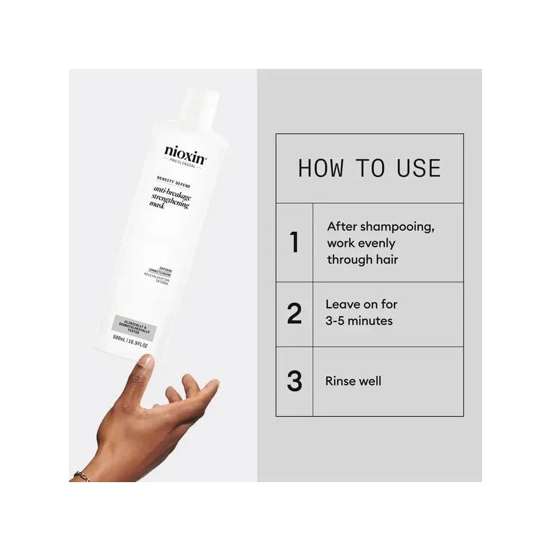 Nioxin Anti-Breakage Strengthening Mask 500ml