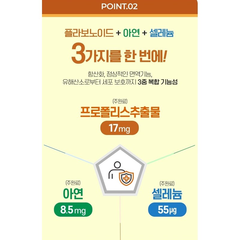 Propolis efficacy nutritional supplement good for immunity for about 6