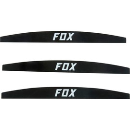 Fox Racing Unisex-Adult VUE MUD Guards - 3PK,Clear,One Size