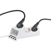 revolt Timer Socket: Digital Timer Switch with 180° Rotating LCD