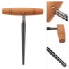 ULTNICE Violin Peg Hole Reamer with Wood Handle
