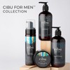 Cibu for Men Charcoal Shampoo - 12oz Deep Clean Shampoo