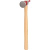 KS Tools 140.2137 Panel beaters pick hammer straight head, round/pointed,
