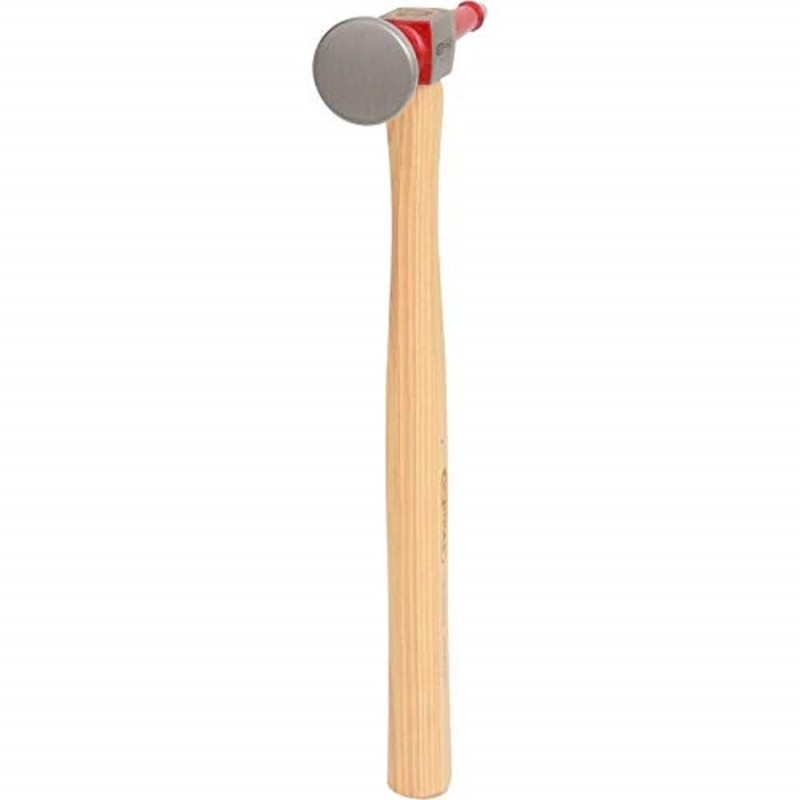 KS Tools 140.2137 Panel beaters pick hammer straight head, round/pointed,