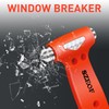 SZEOF 4 Packs Car Safety Hammer,Car Window Breaker with Seatbelt