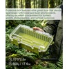 Uxwuy Waterproof Dry Box Protective Hard Case - Olive Green