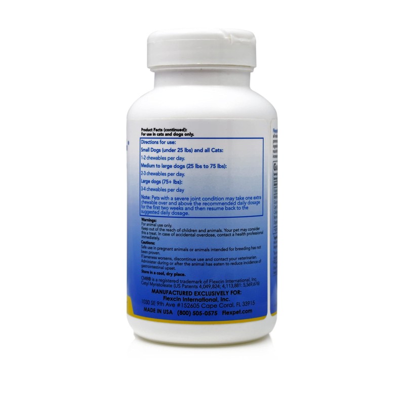 FlexPet with CM8 (180 chewable tablets)