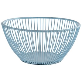 APS 30452 Korb -SVART- in dream blue Ø 17,5 cm, Höhe 8 cm