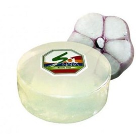 [Solnara] Natural Garlic Soap, U.S. FDA approved, patented soap for sensitive skin, 120g / [솔나라]천연 마늘비누 미국FDA 승인 특허 받은 민감성 피부를 위한 비누, 120g