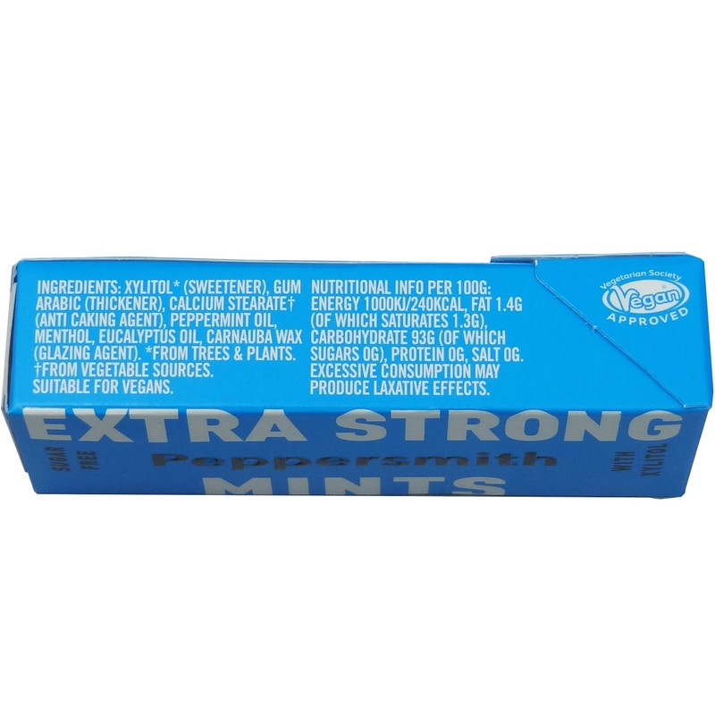 Peppersmith | Extra Strong Mints | 3 x 15g