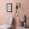 Rustic State Vintage Industrial Look Medium Wheel Farmhouse Pulley for