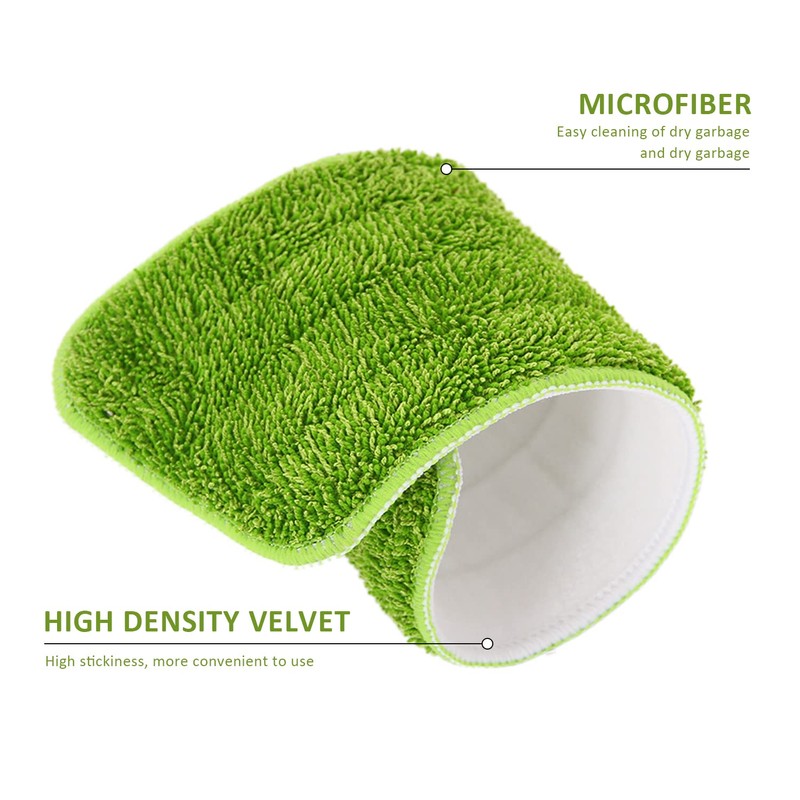 3 Pack Mop Replacement Cloths, Reusable Pads Ultra Fine Fiber