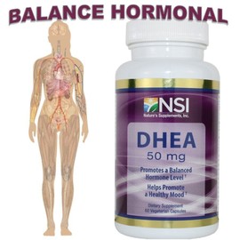 NSI  Natures supplements D-H-E-A 50mg  (100% Natural ) HOMBRE Y MUJER-