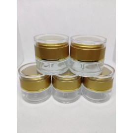 Meliars Pomadera 15grs Dorada Cristal (30 Piezas)