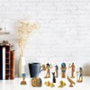 Wifehelper 12 Professional Sculptures, Charming Model Ornaments from Ancient Egypt,