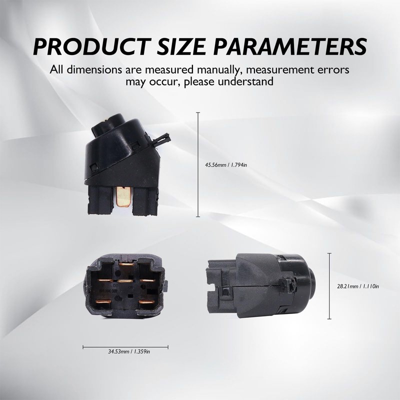 HISports Ignition Starter Switch Ignition Switch 6N0905865, Ignition Starter Switch