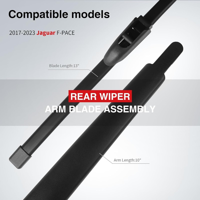 OTUAYAUTO Replacement for Jaguar F-PACE 2017-2023 Rear Windshield Wiper Arm