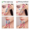 Mudder 12 Pcs Facial Hair Removal Spring Set Women Eyebrow