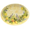 Certified International Lemon Zest 2 pc Melamine Platter Serving Set,
