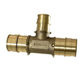 1 Pcs XFITTING Pex A 1 Inch x 1 Inch x 3/4 Inch Pex A Tee, 201-1-8=1XX