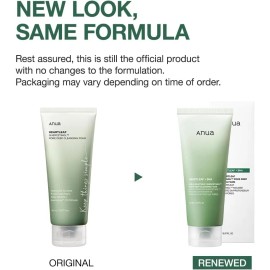 ANUA Heartleaf Quercetinol Pore Deep Cleansing Foam150ml Limpieza Profunda de Poros y Calma la Piel Todo Tipo De Piel Día/Noche