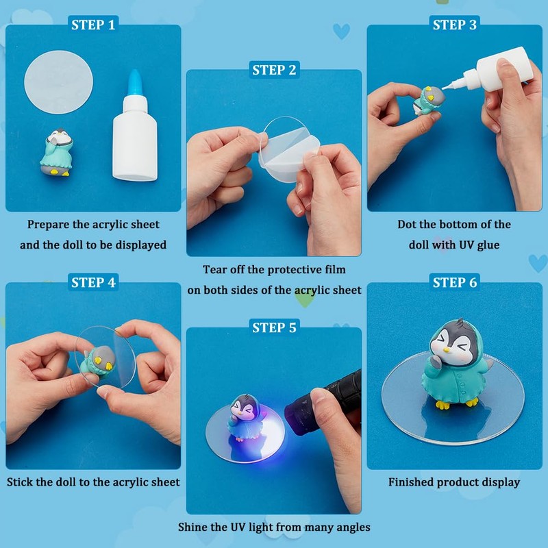 FINGERINSPIRE Pack of 20 6 x 6 cm Round Model