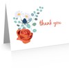 Quni Brand Floral Thank You Cards - Floral Note Card
