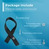 GRONGU Pontoon Boat Ladder Strap, Pontoon Boat Accessories with Snap