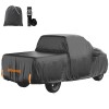 Mockins 235"x 80"x 77" Heavy Duty Extra Thick Black 250G