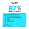 Gel Hidratante Facial Ácido Hialurónico Niacinamida Alga Wakame Ingredientes Naturales
