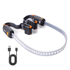 EverBrite Rechargeable Underhood Work Light, Magnetic Under Hood LED Work Light Bar for Mechanic, 3 Power Modes with Adjustable Straps and Hooks, Ideal Gifts for Mechanics, Men, Automotive, Garage