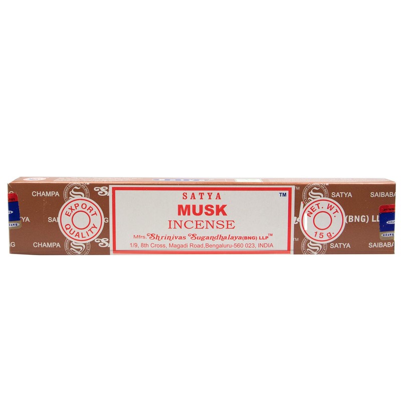 Satya Nag Champa Musk Incense Sticks - Box 12 Packs
