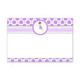 30 Blank Cards Invitations Thank You Cards Purple Fairy Pixie Girl Birthday Party Baby Shower + 30 White Envelopes