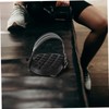 WHAMVOX Flat Bike Pedals with Straps Exercise Bike Pedal Pads