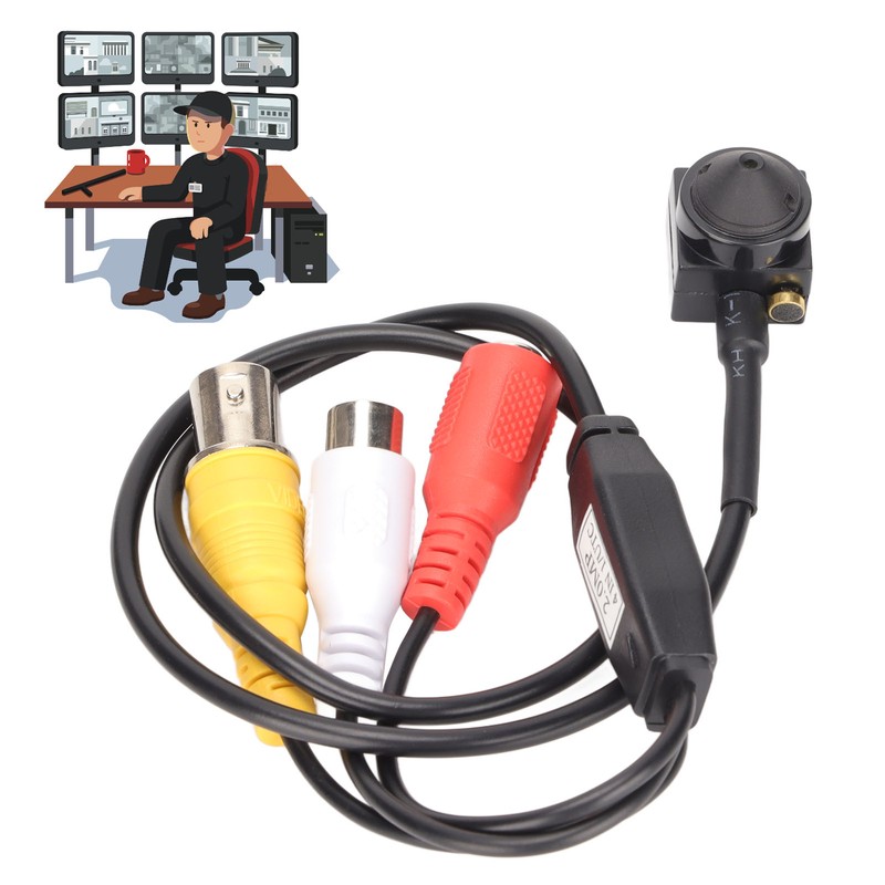 CCTV Surveillance Camera AHD2.0 DC12V Portable Mini 1000TVL FPV Camera