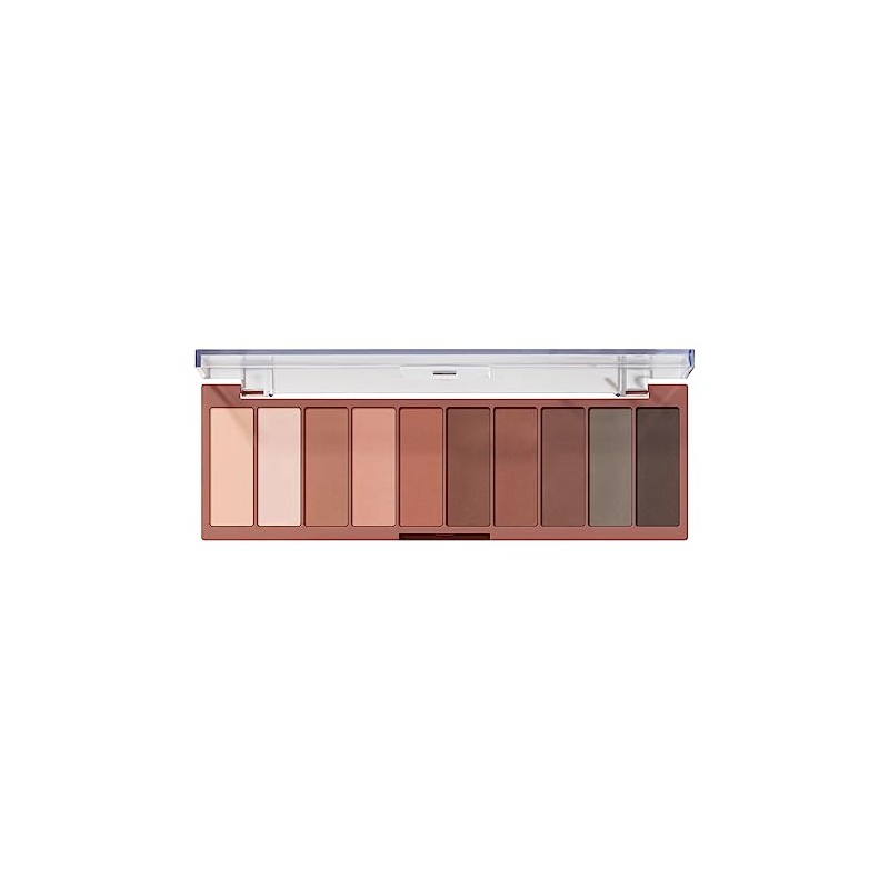 E.L.F. Cosmetics Mad for Matte Eyeshadow Palette, Nude Mood, 14