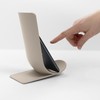 Blim Plus Spoon Rest Vertical Stand Taupe Matt (Mocha) Made