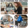 ORKELS Craft Paint and Marker Organizer, Acrylic Paint Storage Bag